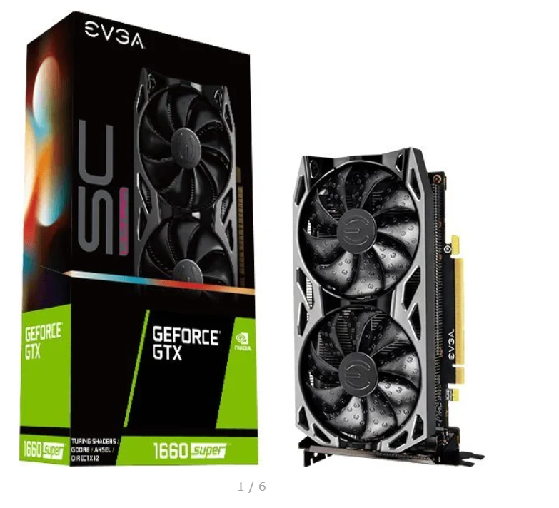 EVGA GeForce GTX 1660 SUPER SC ULTRA GAMING