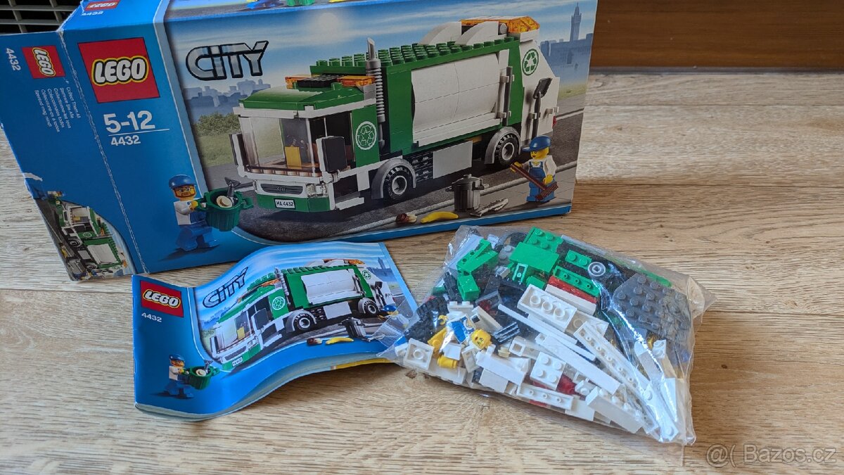 LEGO set 4432 – Popelářské auto