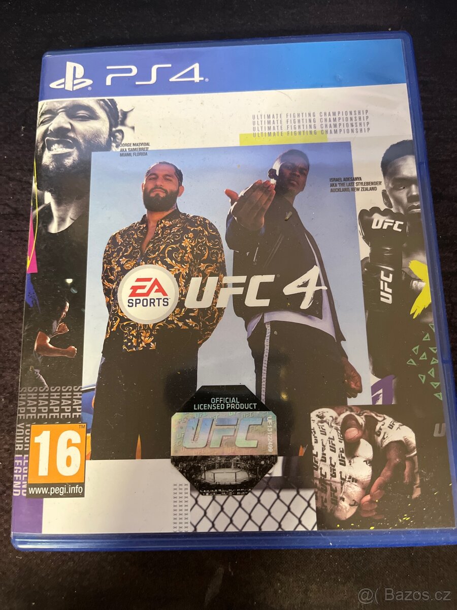 Hra na ps4 UFC 4