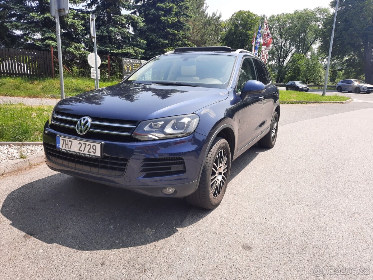 VW Touareg. TOP stav