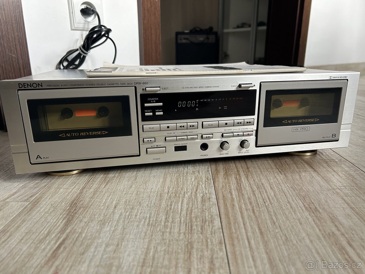 Denon DRW-660 Double Cassette Deck