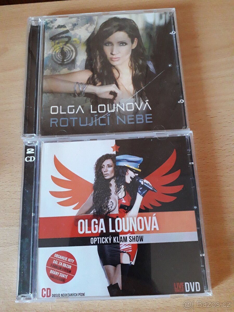 Olga Lounová 2 CD / DVD a kalendáře