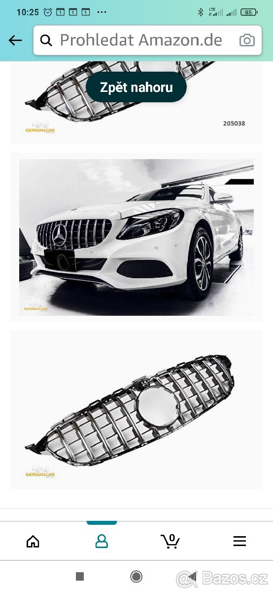 Prodám masku GT grill na Mercedes-Benz