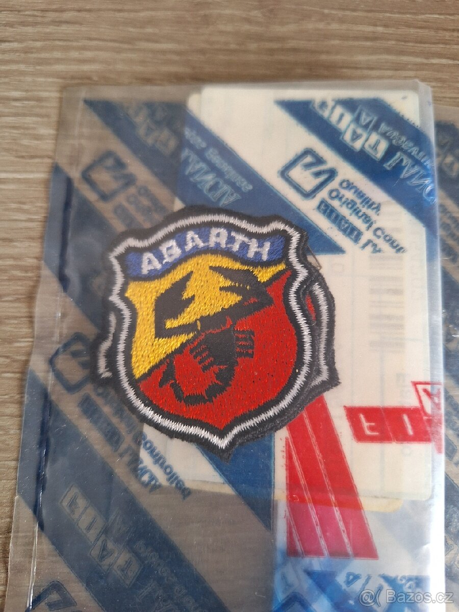 Originální nášivky ABARTH