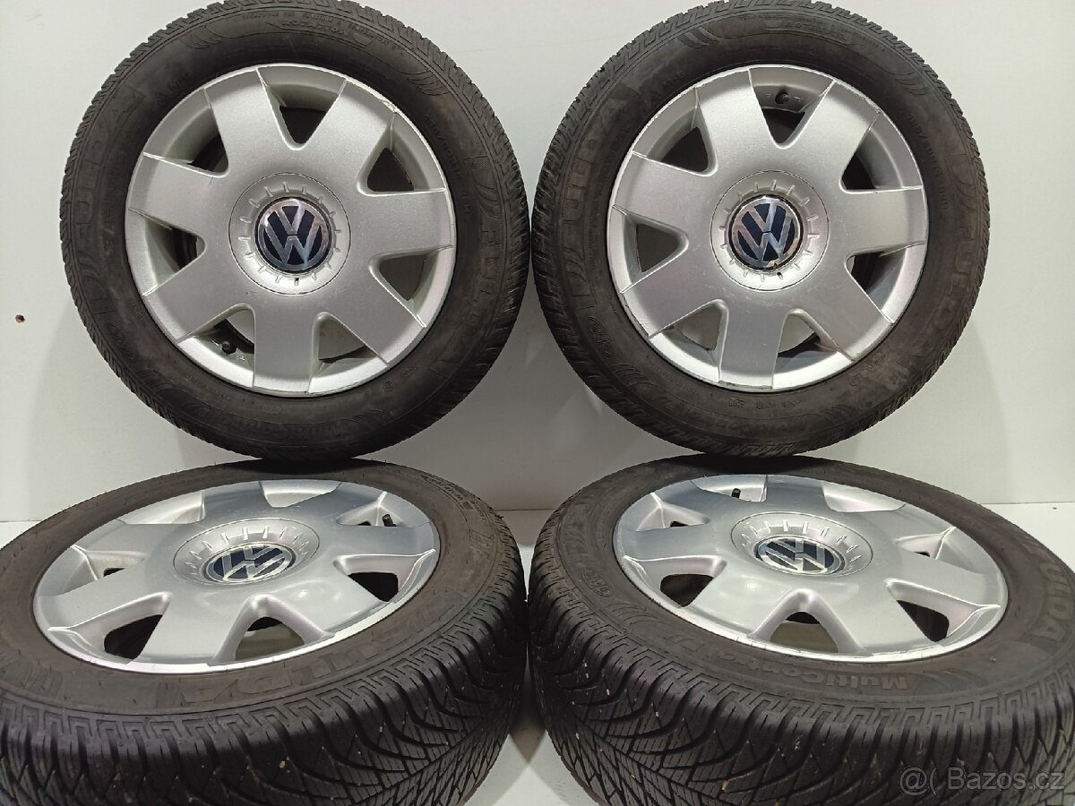 Letní alu kola VW POLO 5x100 R14 ET43 pneu 185/60/14