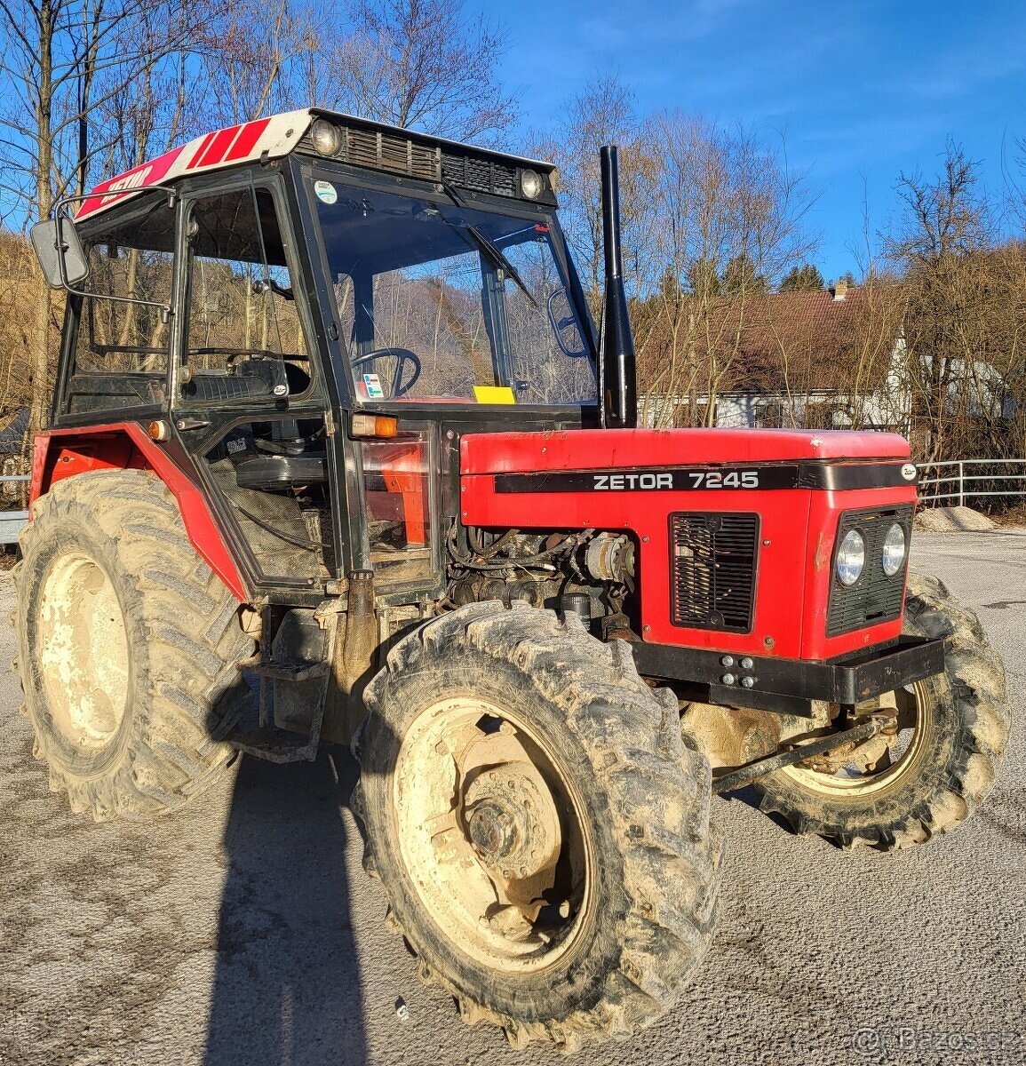 Predam traktor zetor 7245 s TP,ŠPZ,STK,EK