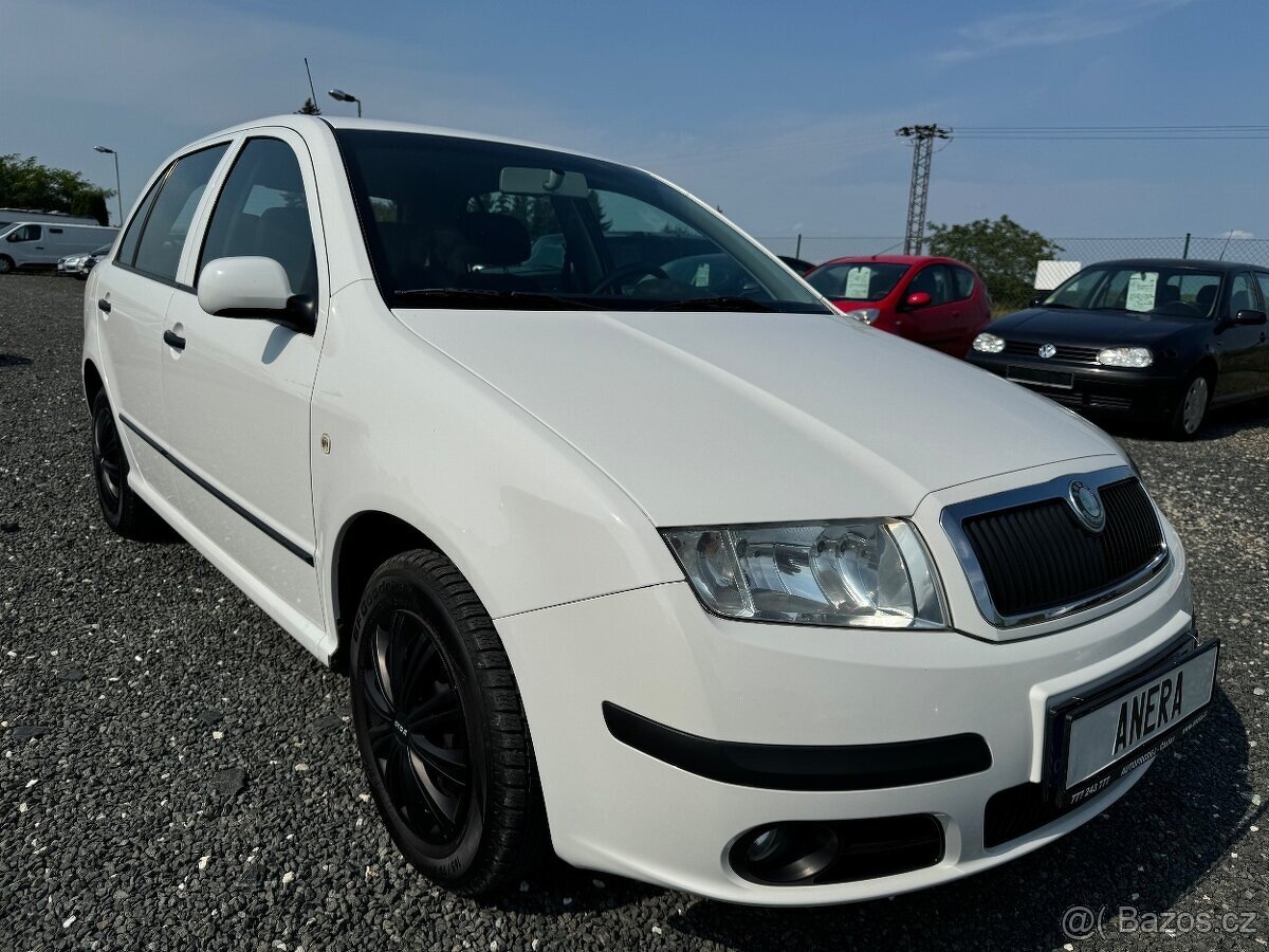 Škoda Fabia I 1.2 12V ,2005,1.Majitel, ČR