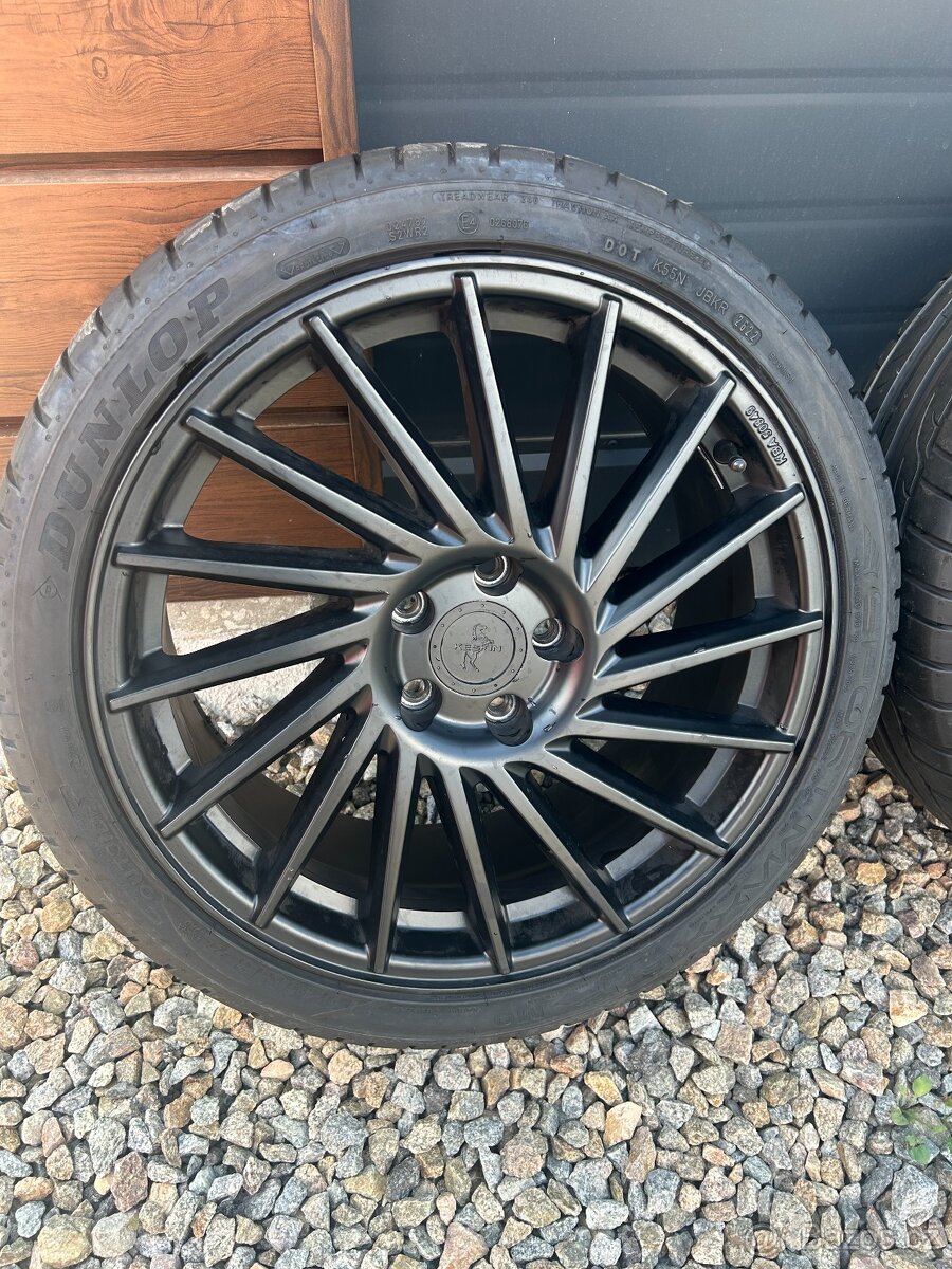 Alu kola Keskin Hurricane 8,0Jx18H2 ET45 rozteč 5x108