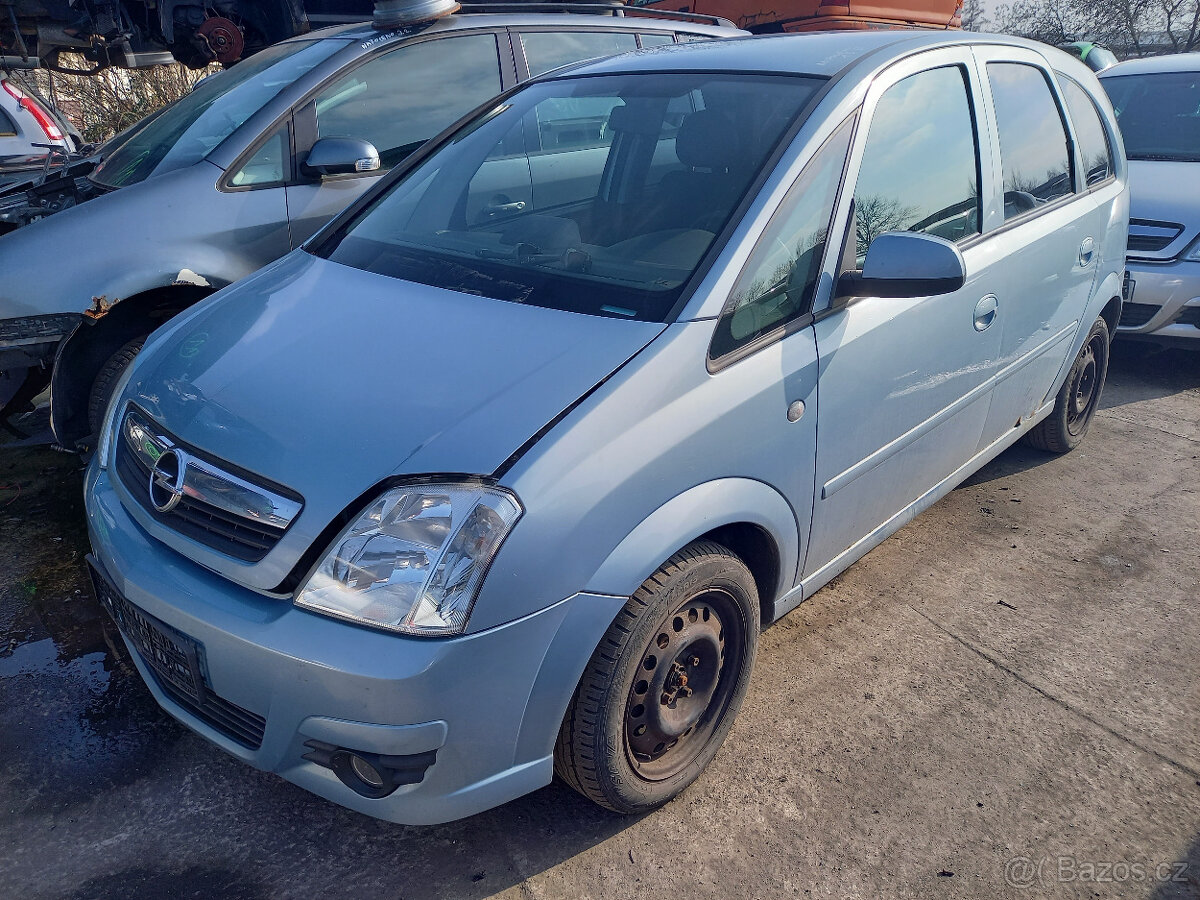 Opel Meriva 1.6 ( Z16XEP ) 77kW r.2008 modrá