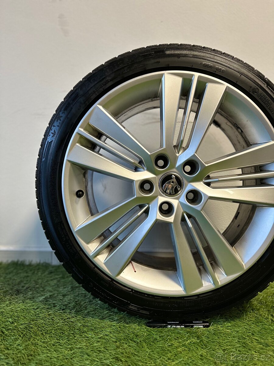 Alu kola 5x112 r18 s pneu (pict)