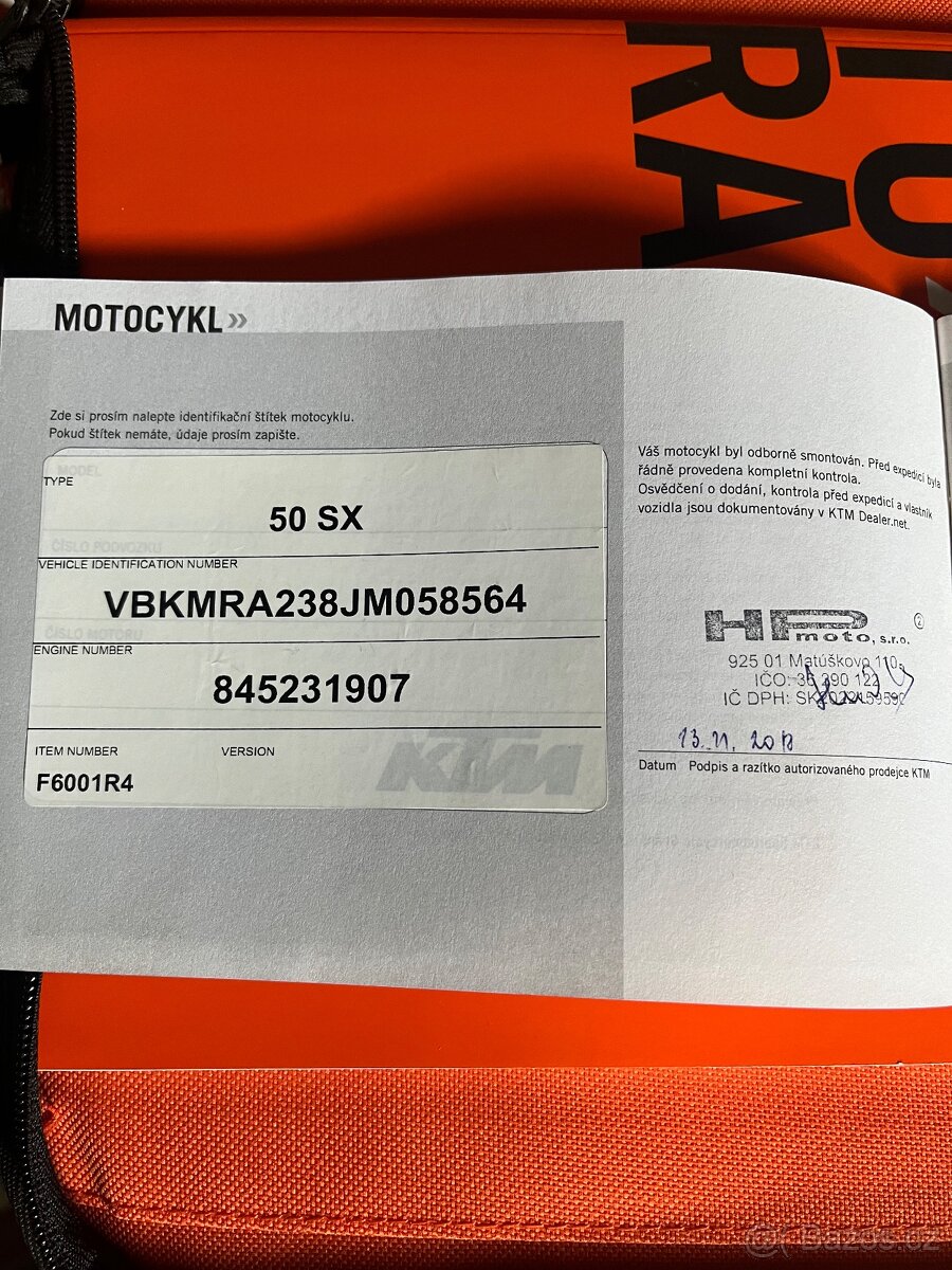 KTM SX 50