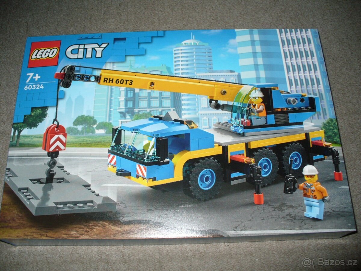 Lego City 60324 Pojízdný jeřáb