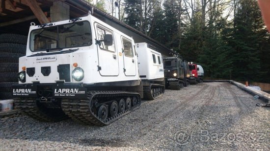 Hagglund BV206 obojzivelnik  ratrak rolba unimog