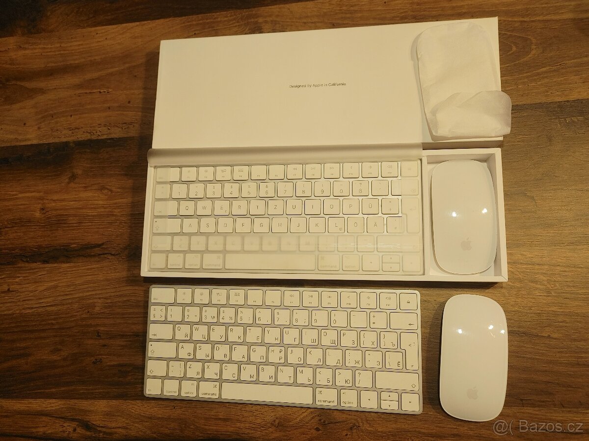 Apple Magic Keyboard BT + Apple Magic Mouse 2 SADA JEN SPOLU