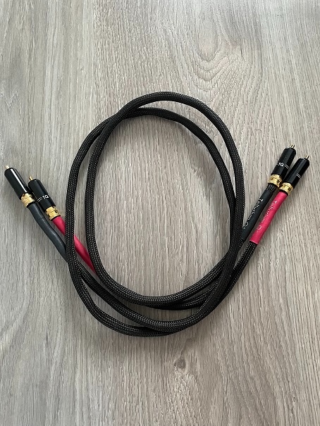 Tellurium Q Ultra Black II 1 m RCA kabel