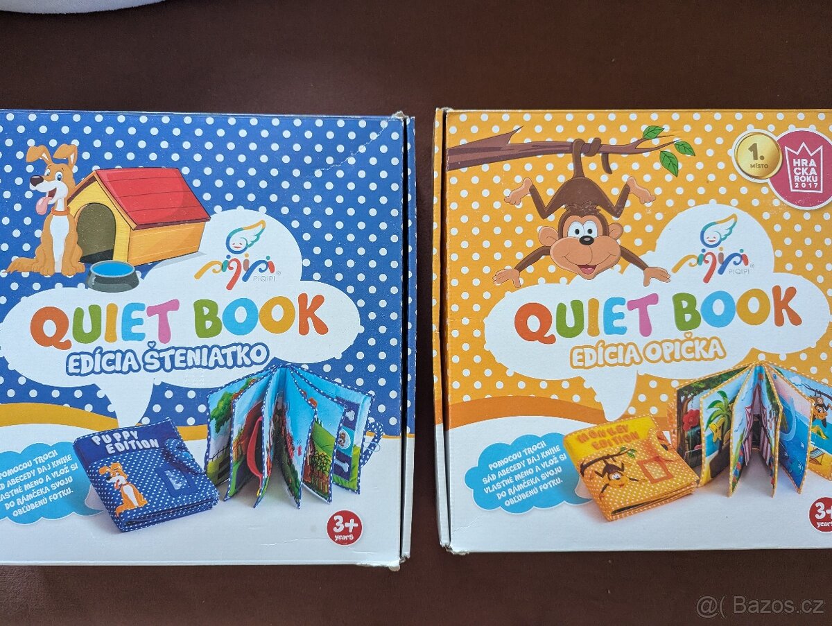 Quiet book - interaktivní kniha