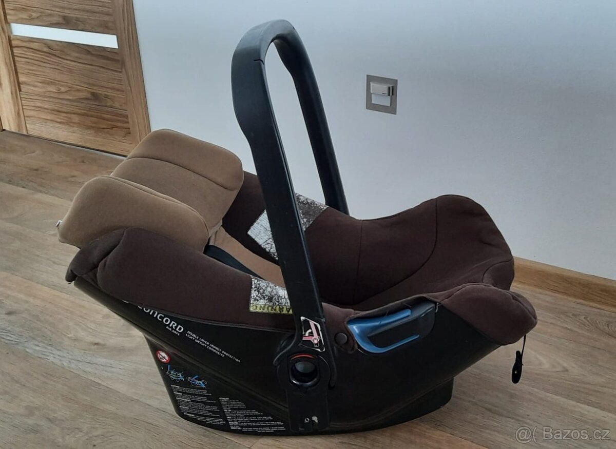 Autosedačka CONCORD AIR SAFE - 0-13 kg - ISOFIX