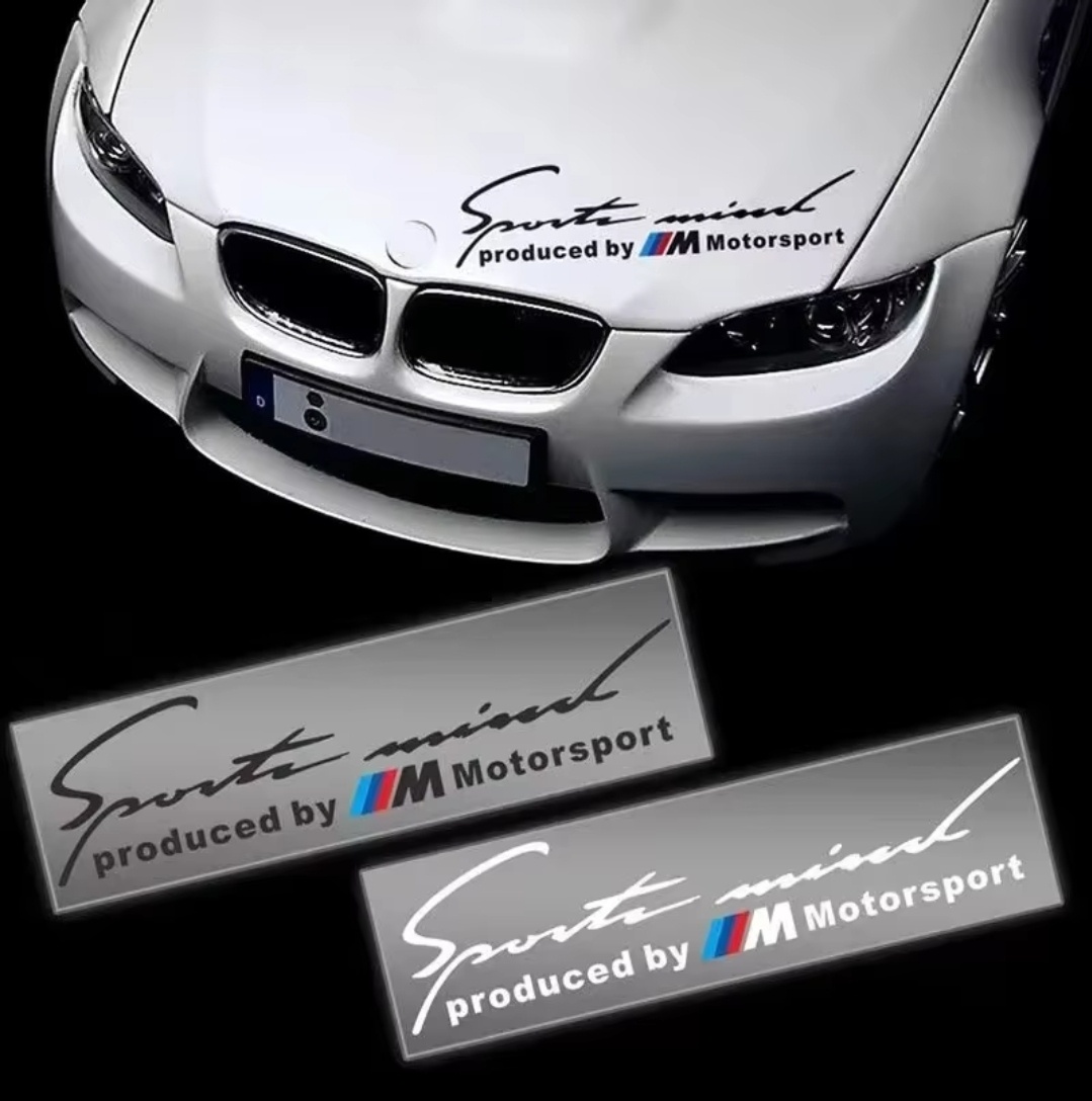 Sport mind produced by ///M Motorsport nálepka