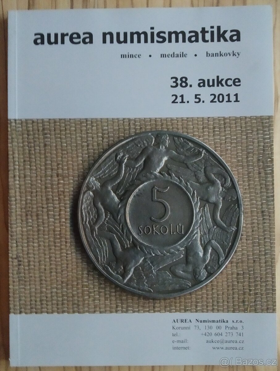 Aukční katalog Aurea 38., numismatika