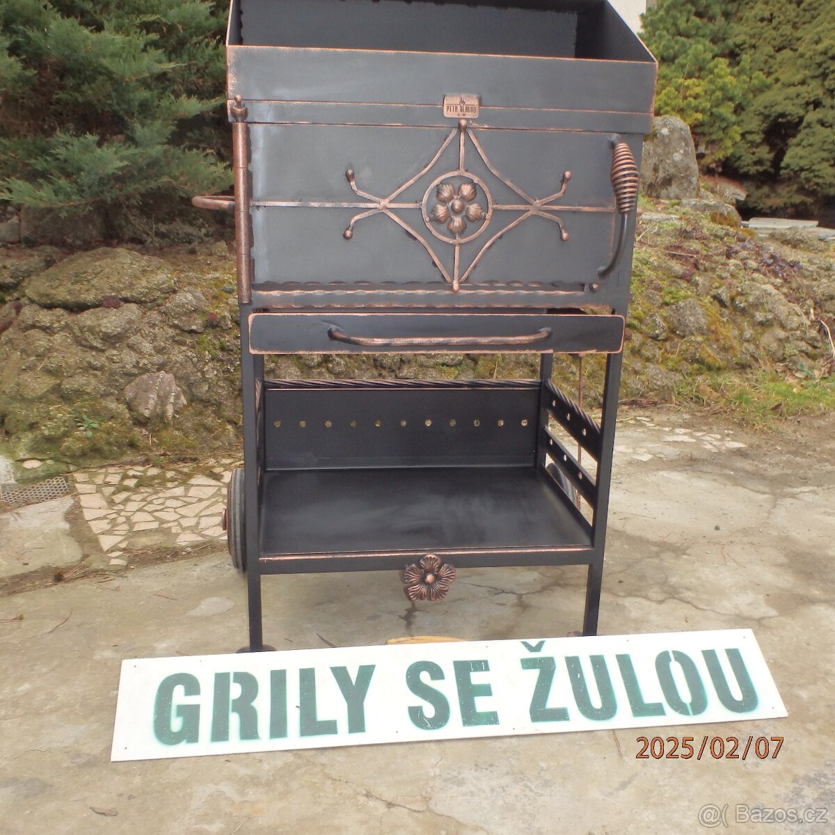 gril se žulou-kvalita.český výrobek