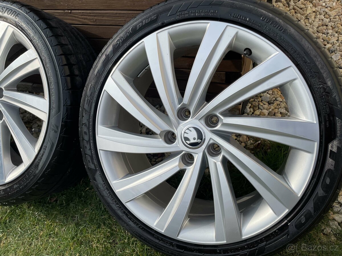 PERSEUS skoda orig disky 5x112 7,5xR18 ET48 VW  225 40 R18