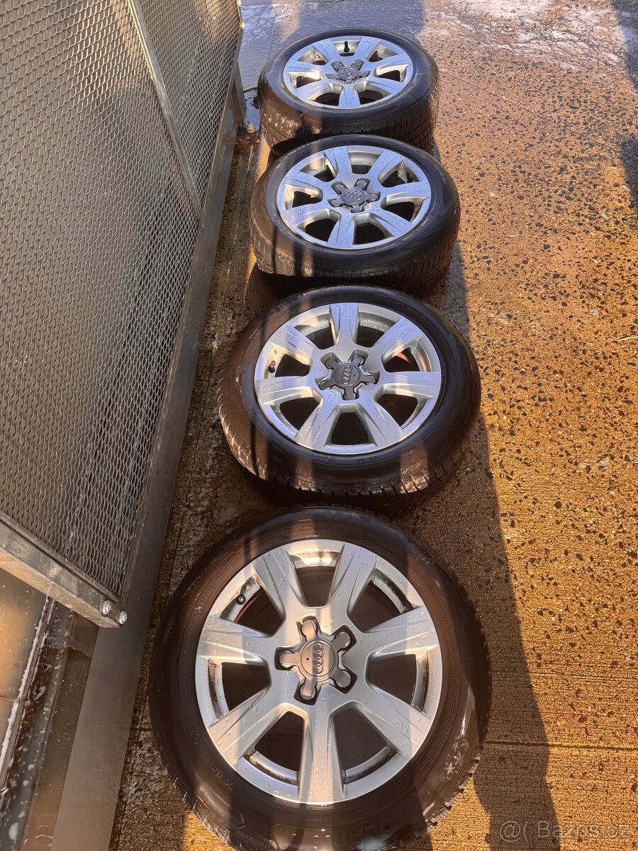 Alu kola 5x112 orig. Audi zimní