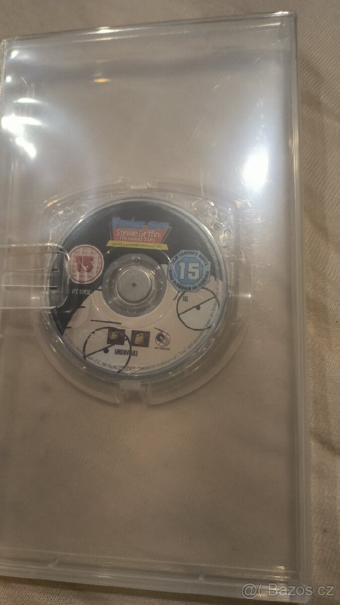 PSP UMD film - Stewie Griffin: The Untold Story