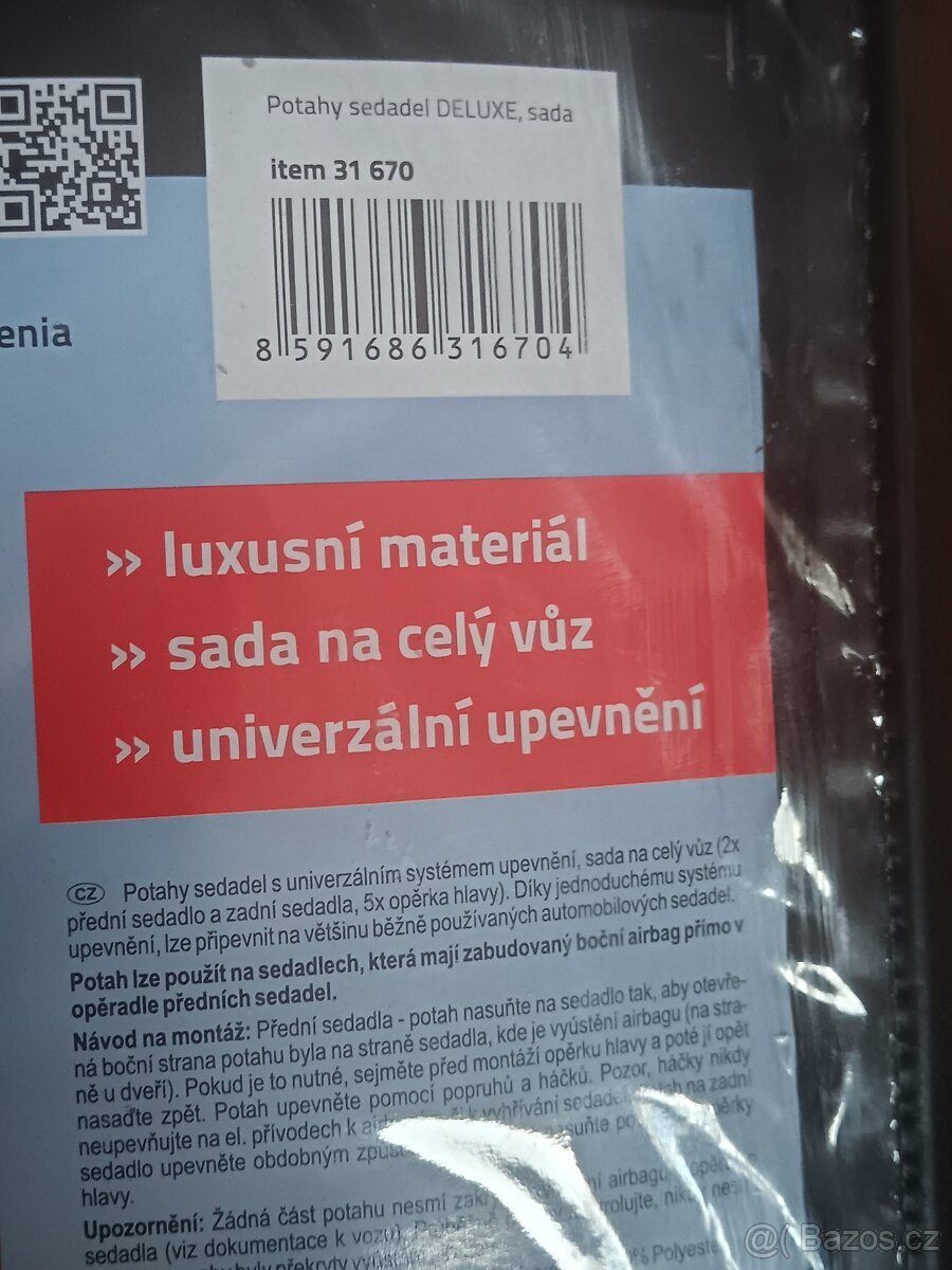 Univerzální autopotahy