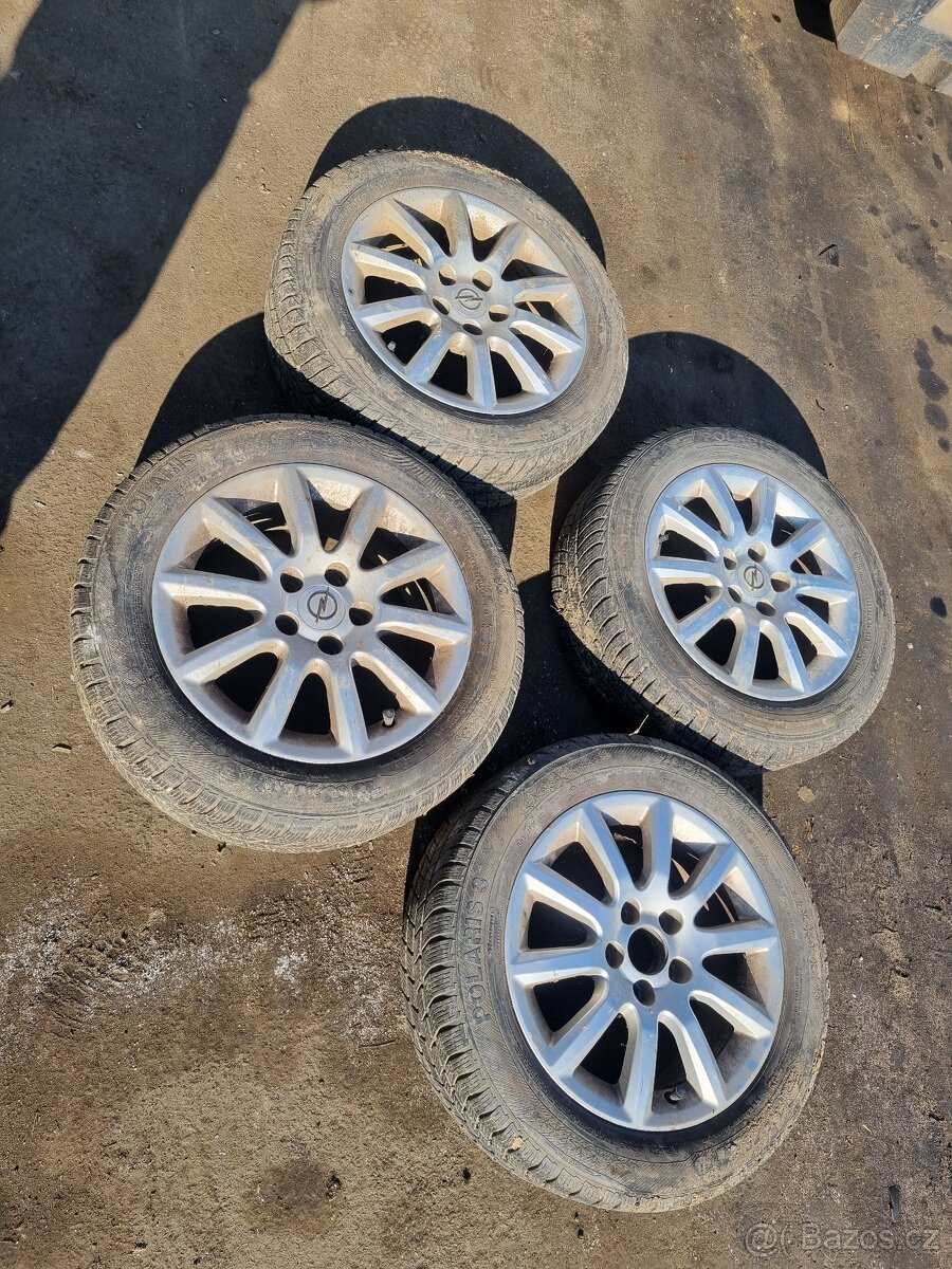 205/55 R16 Opel Astra 5x100 Alu kola