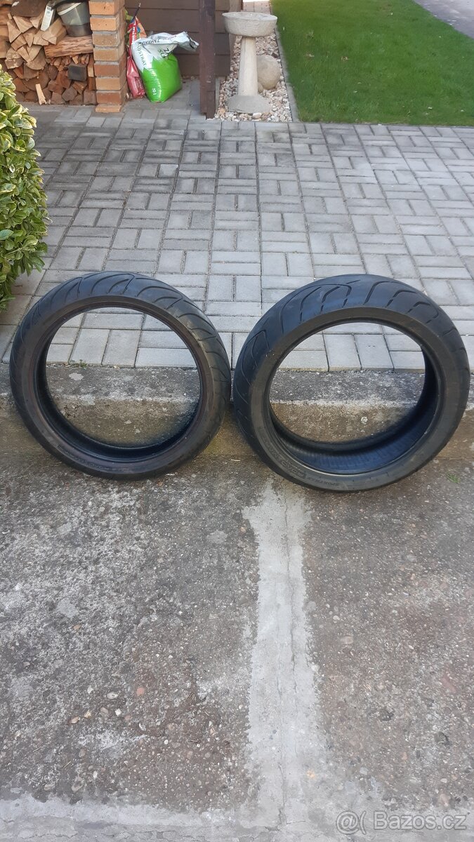 120/70 R17 + 180/55 R17 Dunlop SportMax Roadsmart III.