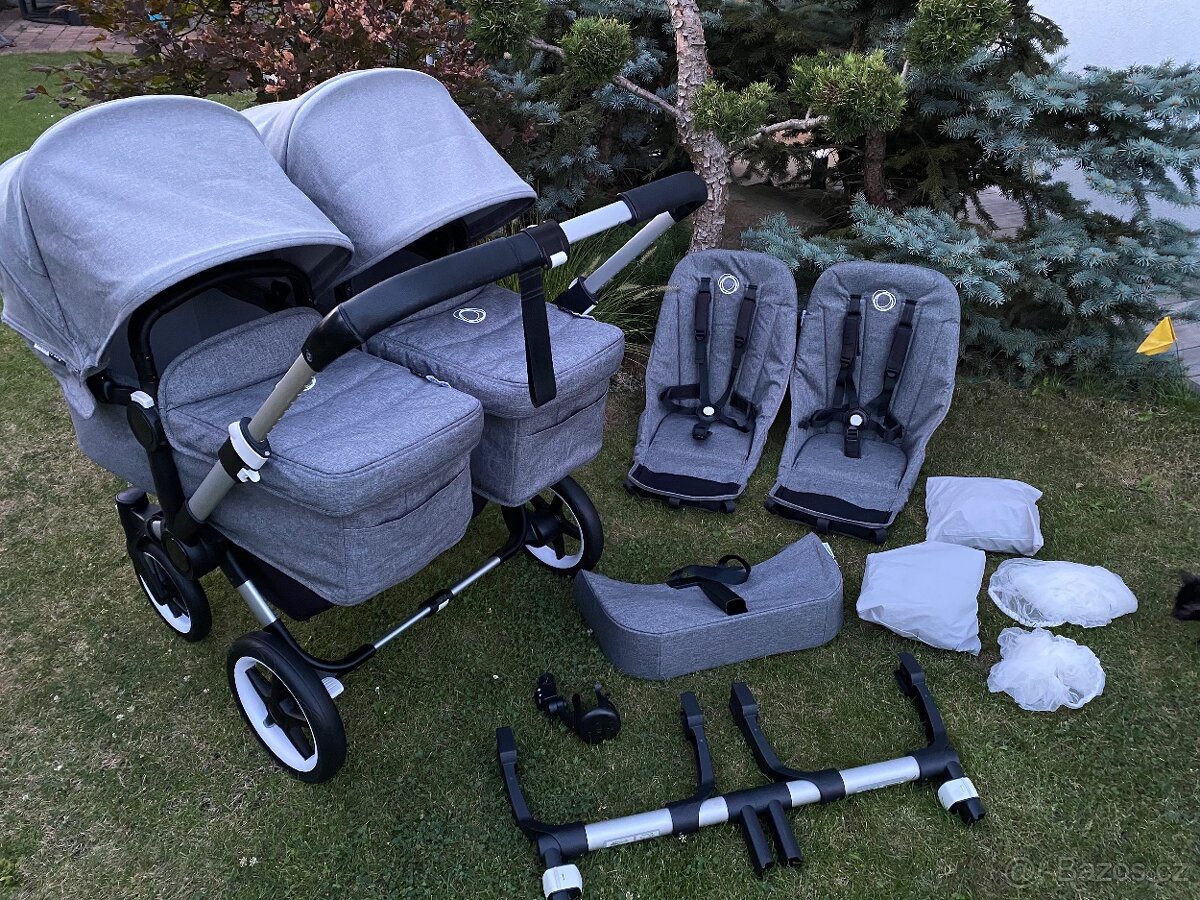 Bugaboo Donkey 3 twin+příslušenstvi