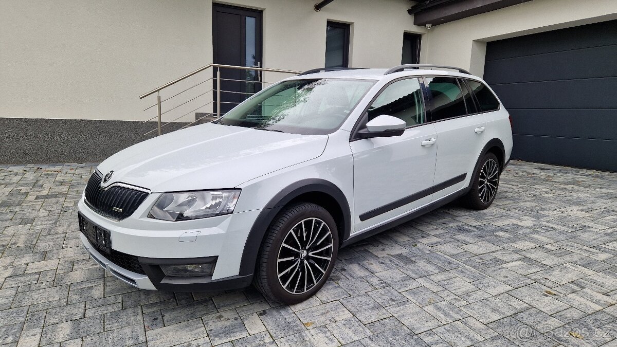 ŠKODA OCTAVIA SCOUT 4x4 2.0 TDI 135KW.DSG.NAJETO 154 TIS.KM