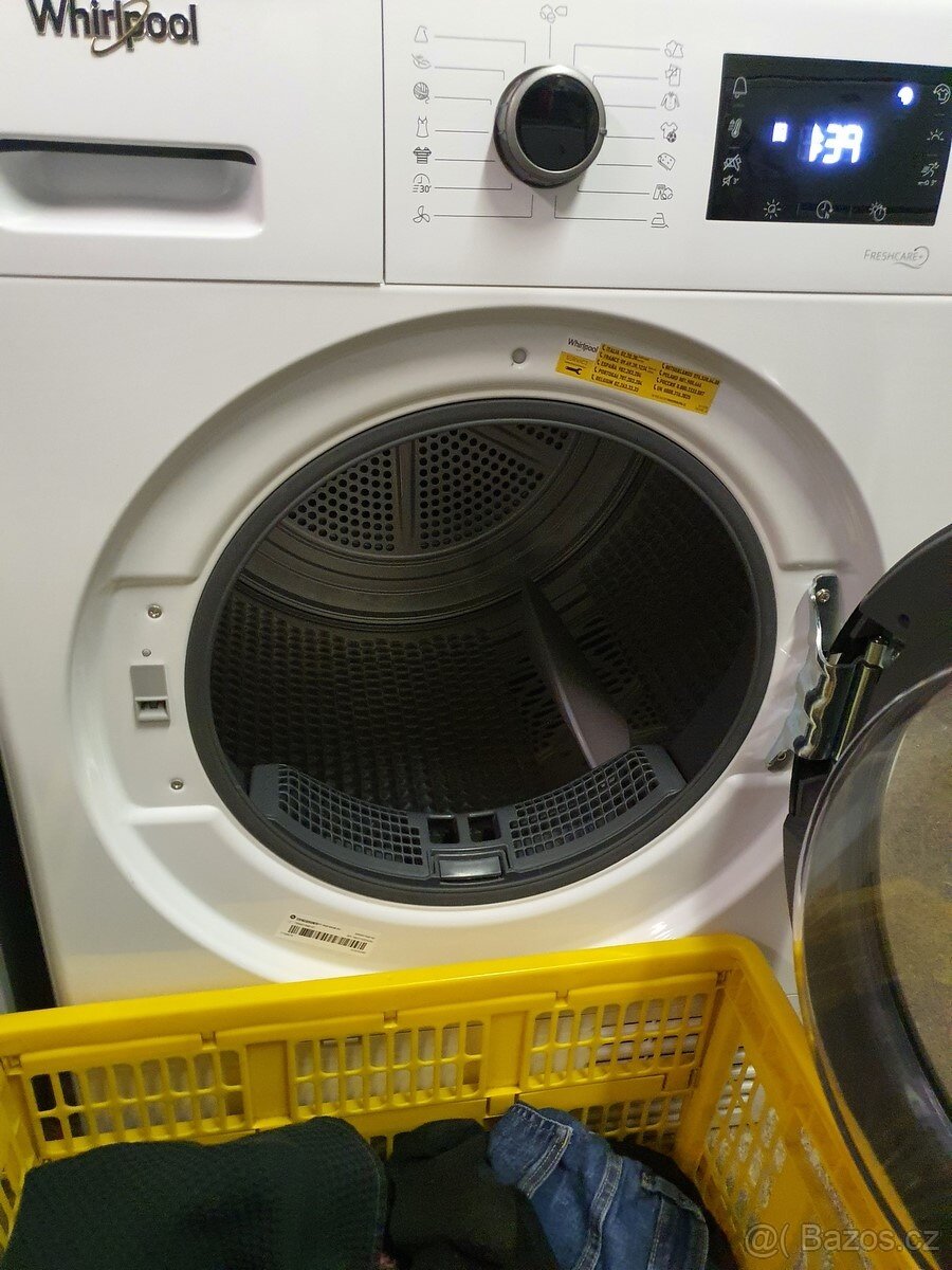 sušička prádla Whirlpool, A+++, 8kg, tep.čerpadlo