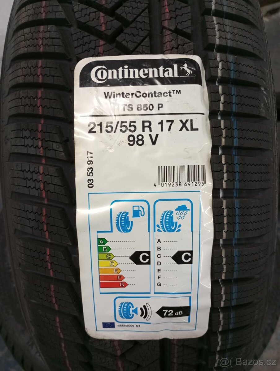 215/55 R17 Continental TS 850 P 98V XL