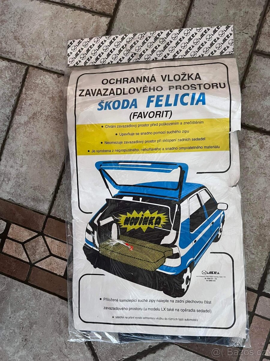 Škoda felicia kapsa do kufru