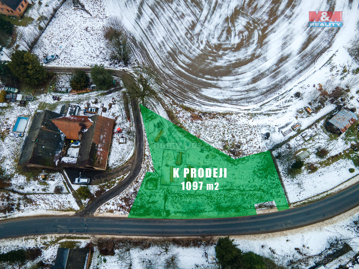 Prodej pozemku k bydlení, 1097 m², Česká Třebová - Skuhrov