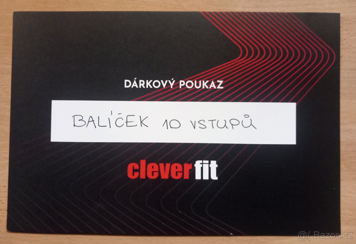 Poukaz do Fitness centra Clever Fit / 50% sleva