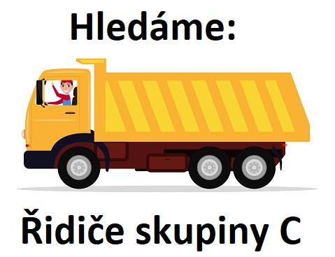 Hledáme strojníka = Obsluha bagrů + řidič se skupinou C