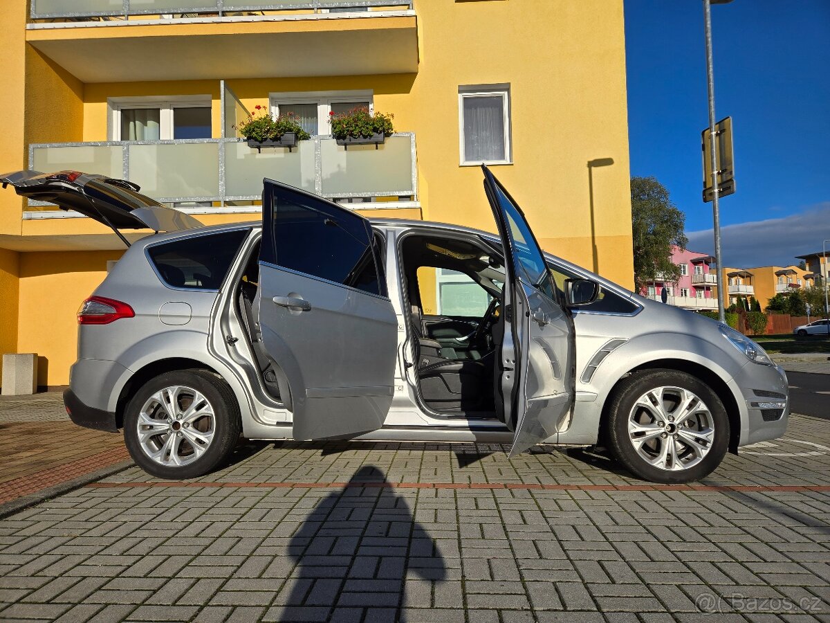 Ford S-Max 2,0TDCi 120kW Titanium 7sedadel, Kůže