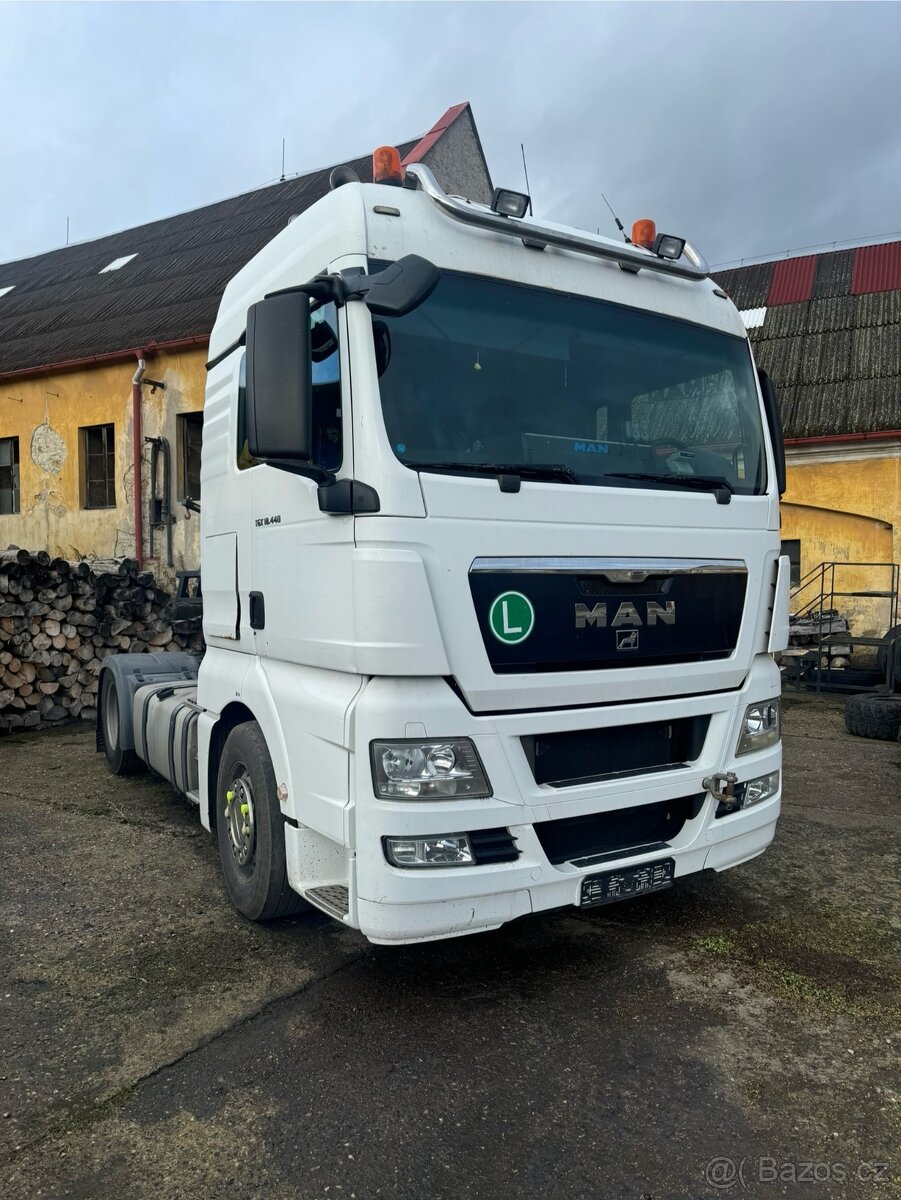 TAHAČ MAN TGX 18.440 EURO 4 + HYDRAULIKA