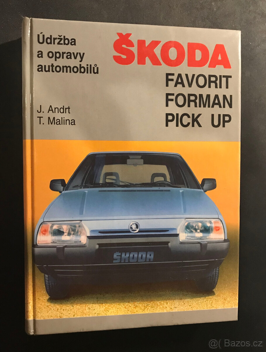 škoda favorit forman knihy příručky návody