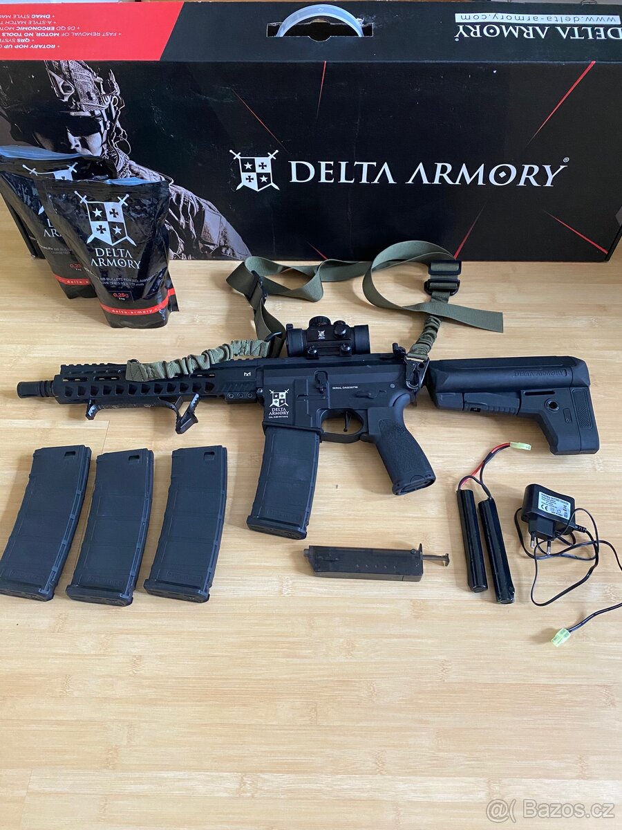 Delta Armory AR15 10inch M-LOK ALPHA jedna akce