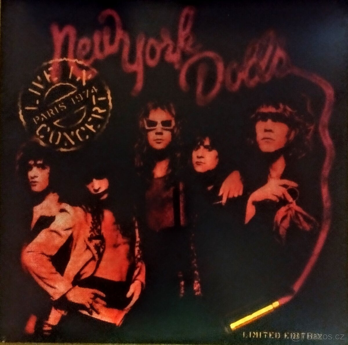 New York Dolls – Live In Concert (Paris 1974)  (LP)