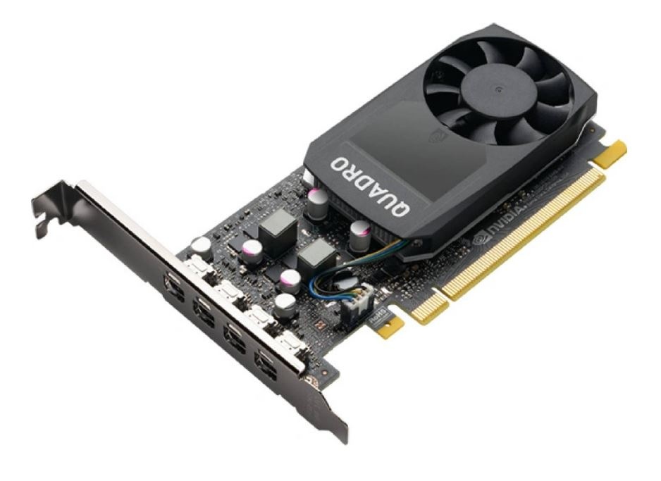 NVIDIA Quadro P1000 4x mDisplay port