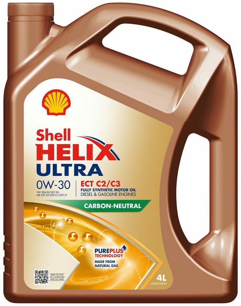 Shell HELIX ULTRA ECT C2/C3 0W-30 4L

