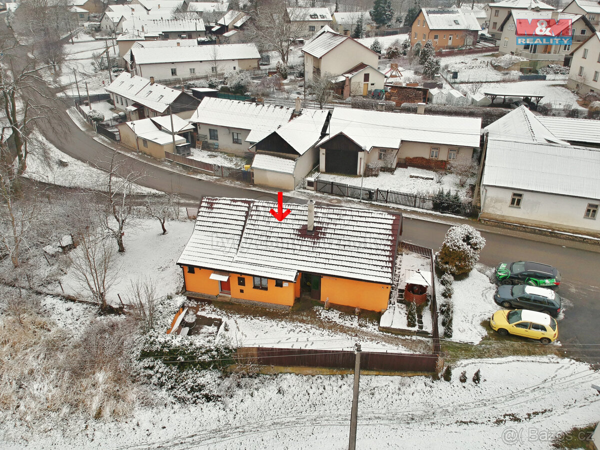 Prodej rodinného domu, 57 m², Humpolec - Hněvkovice