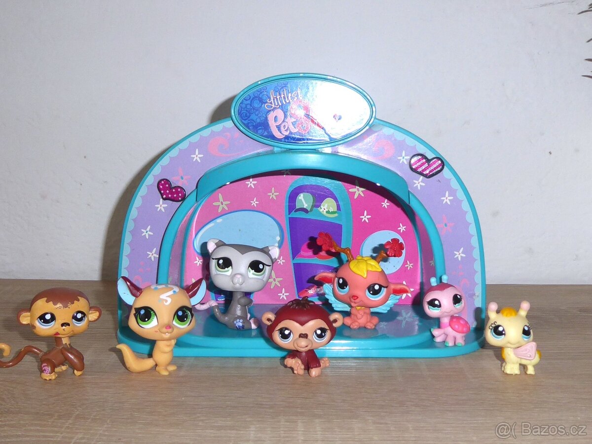 LPS, Littlest pet shop domeček - svítící podium se zvířátky