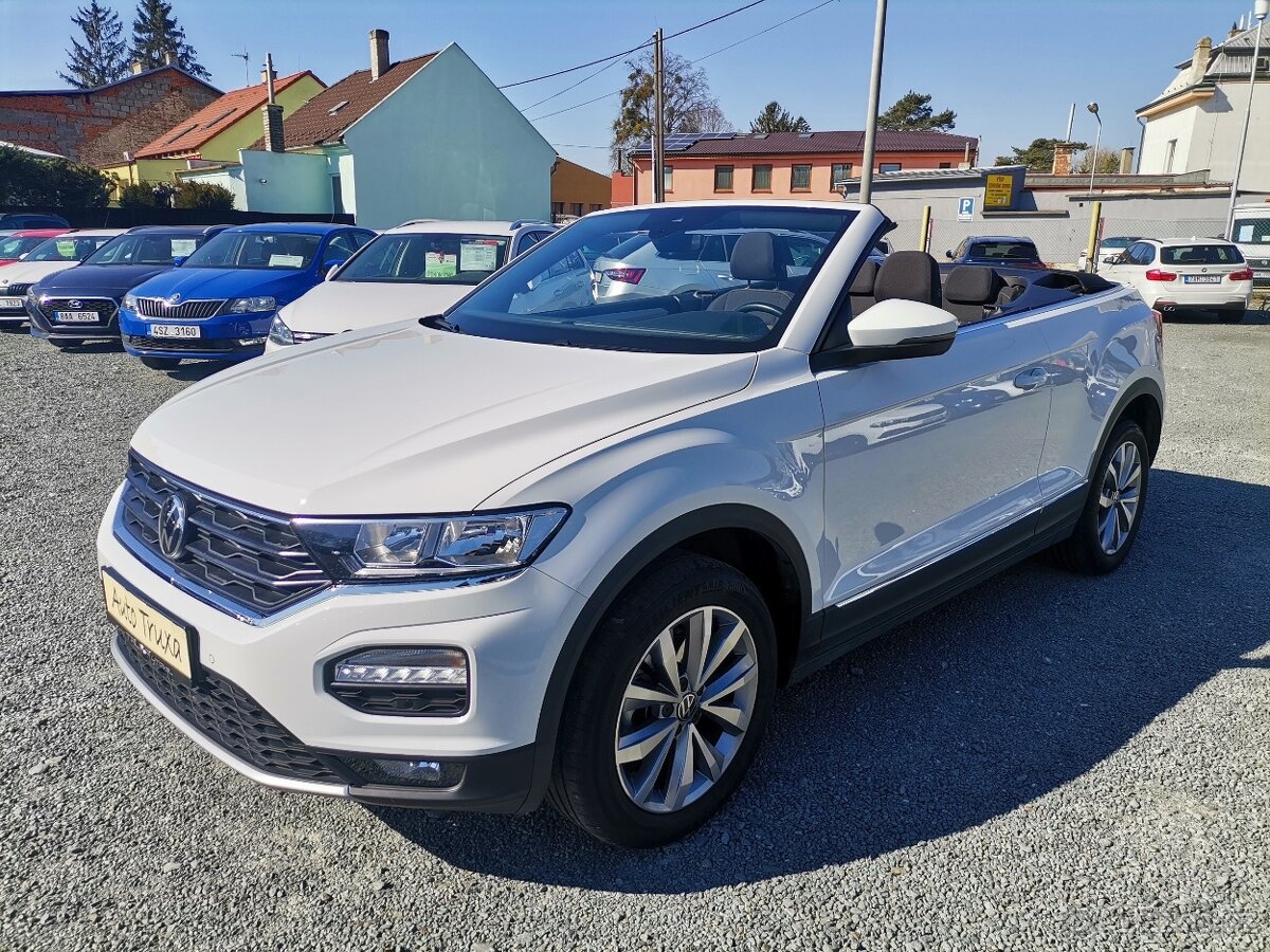 VW T-Roc KABRIOLET 1.0 TSI 85kW STYLE - ČR - 1.majitel