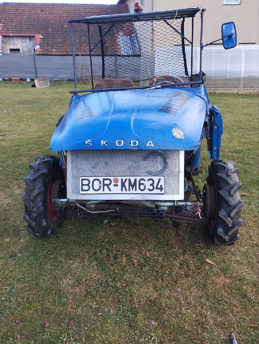 Malotraktor domácí výroby