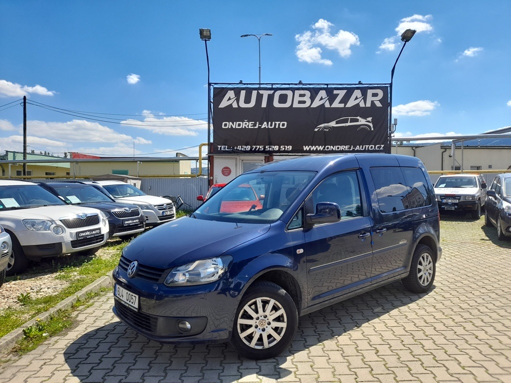 Volkswagen Caddy 1,2 TSI 63 KW KOLA AC 5-7